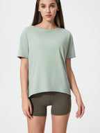 Millennia Round Neck Short Sleeve Active T-Shirt