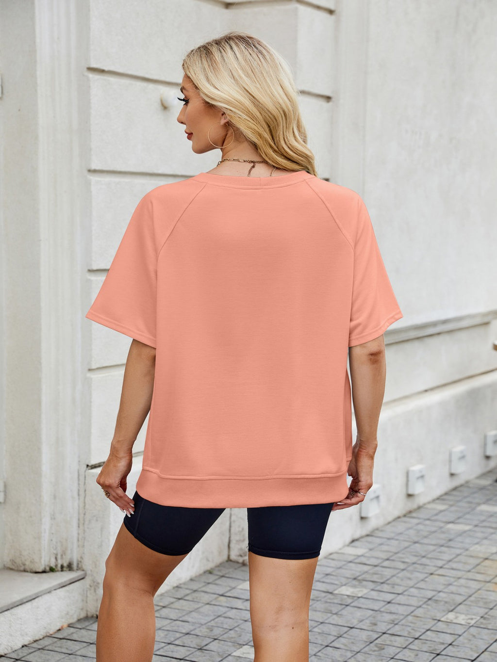 Round Neck Short Sleeve T-Shirt