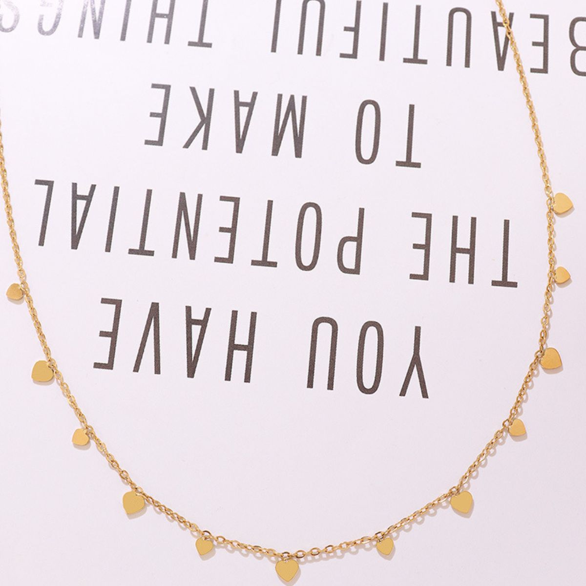 Titanium Steel Charm Necklace - felvior