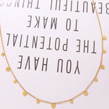 Titanium Steel Charm Necklace - felvior