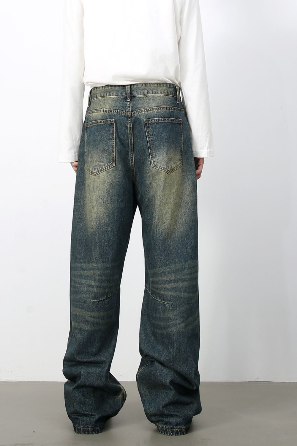 Men's Wide Leg Jeans Zweitbild