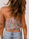 Floral Surplice Cami - felvior