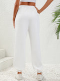 Textured Pull-On Joggers - felvior