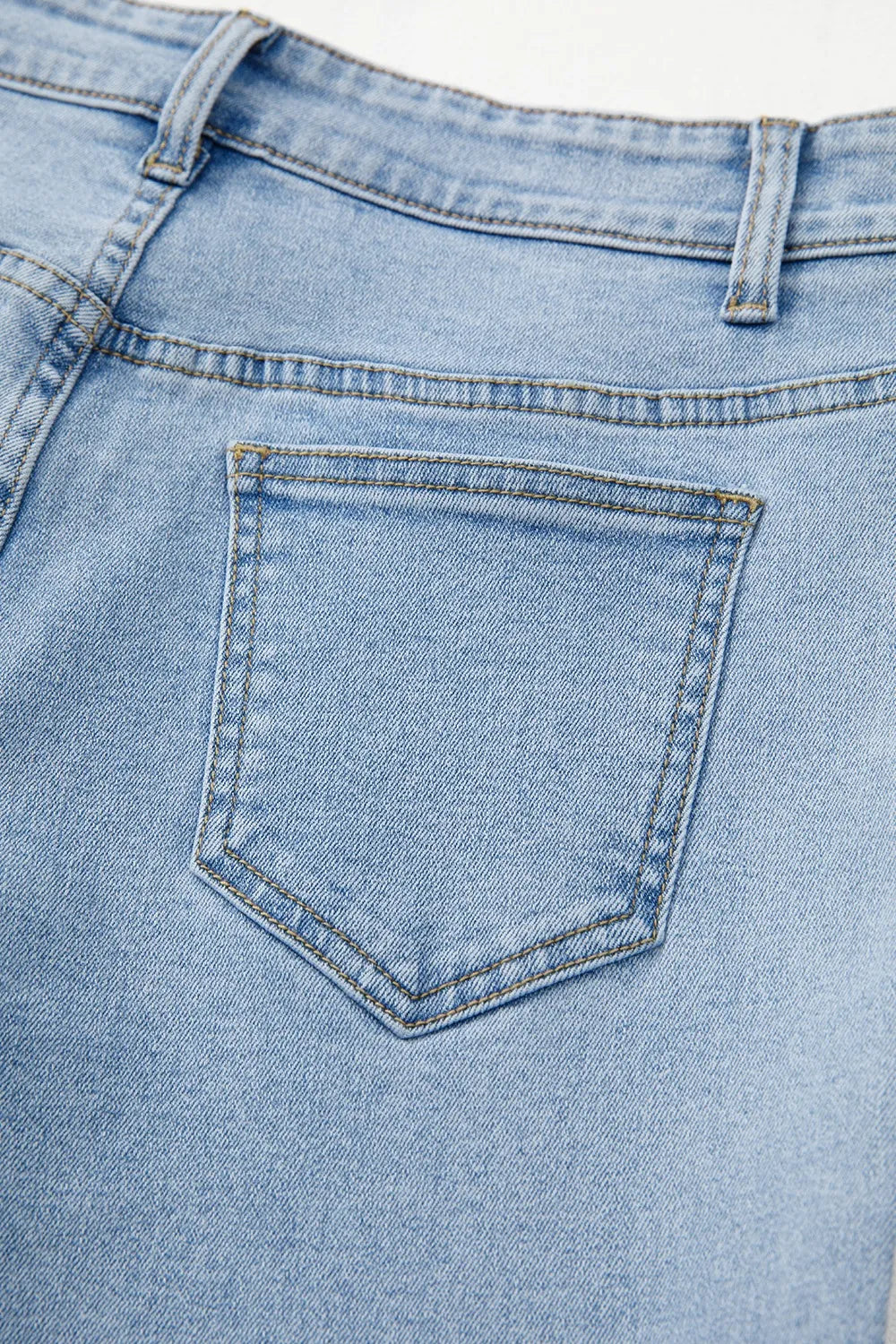 Bowknot Decor Cargo Jeans - felvior
