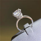 5 Carat Moissanite 925 Sterling Silver Ring