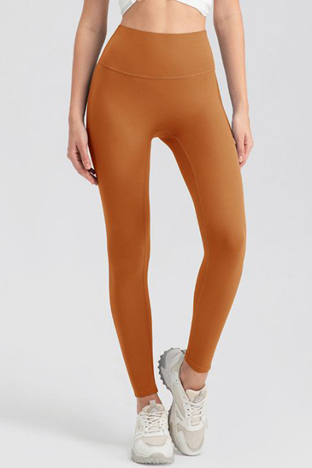 High Waist Skinny Active Pants - felvior