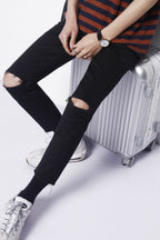 Men's Distressed Skinny Jeans