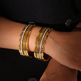 18K Gold-Plated Czech Diamond Bracelet - felvior