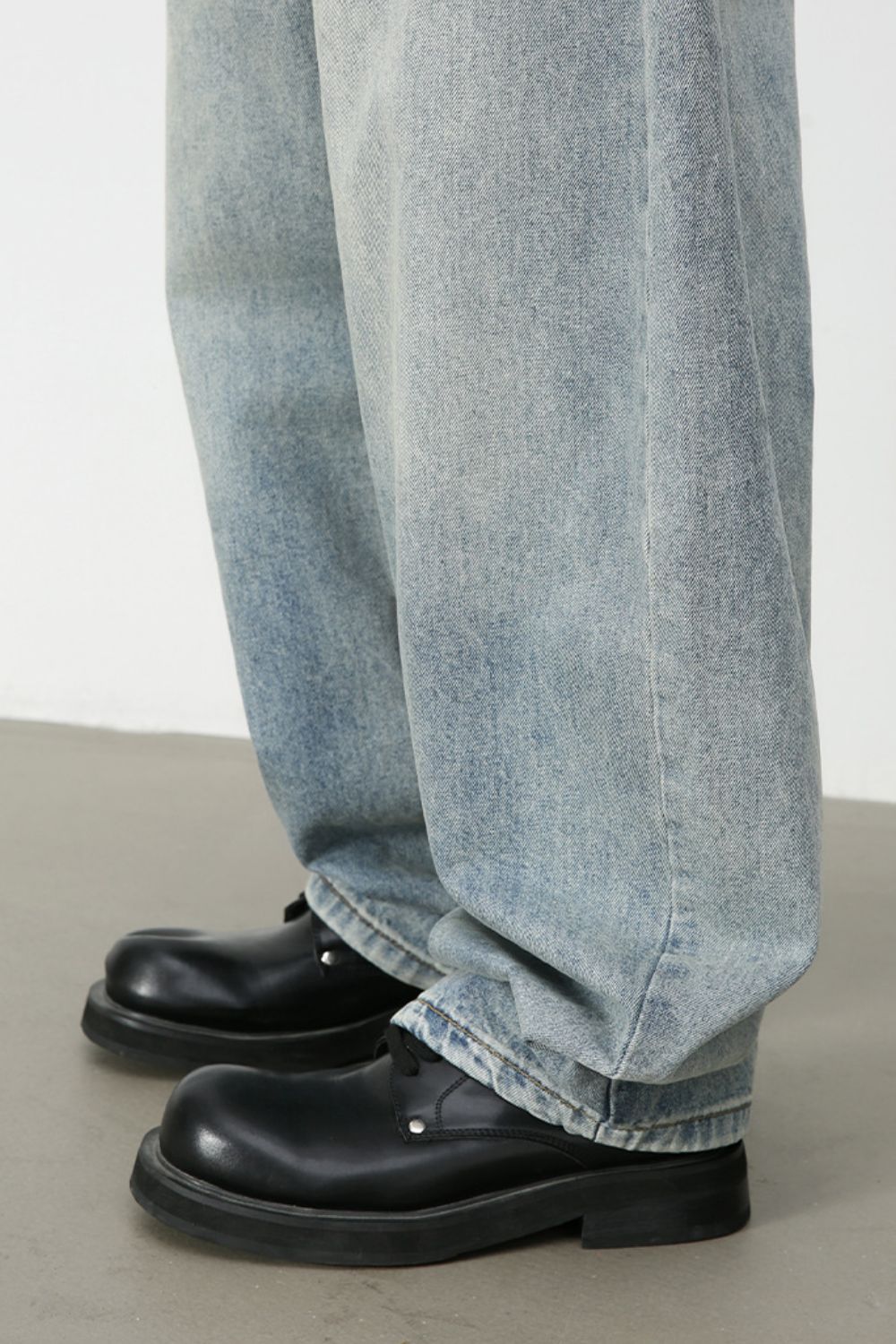 Men's Wide Leg Jeans - felvior