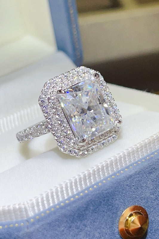2 Carat Moissanite 925 Sterling Silver Ring - felvior