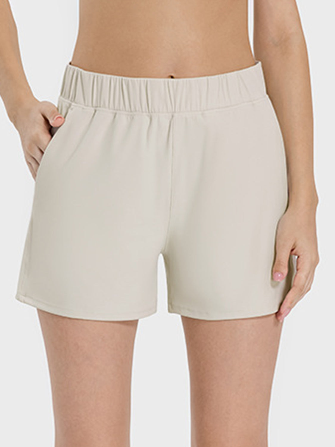 Millennia Elastic Waist Active Shorts - felvior