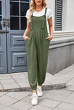 Lovelet Knotted Strap Overalls with Pockets - felvior