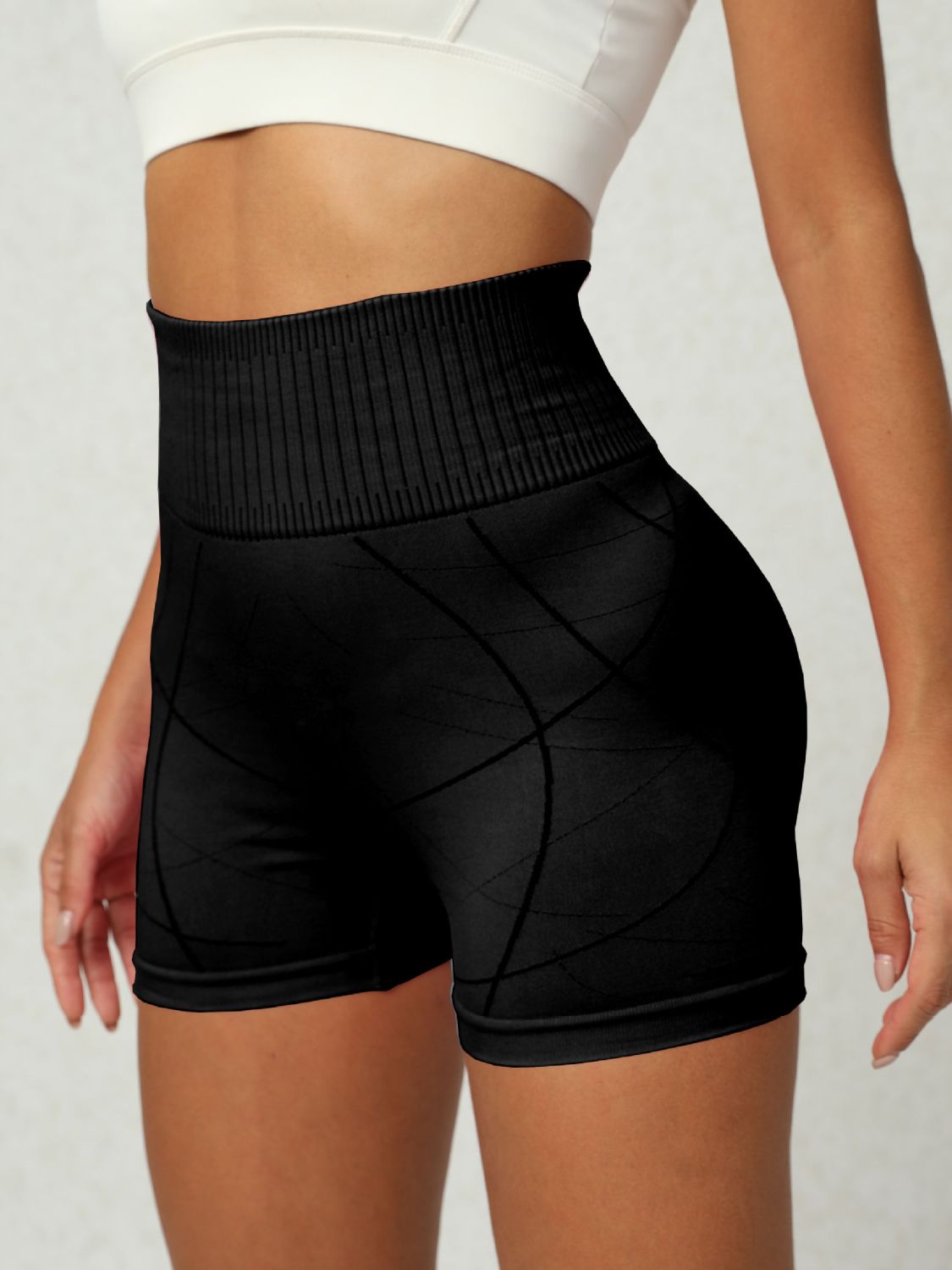 High Waist Active Shorts - felvior