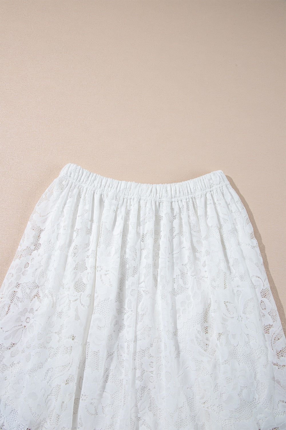 Lace High-Low Skirt - felvior