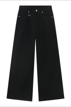 Men's Wide Leg Jeans with Pockets