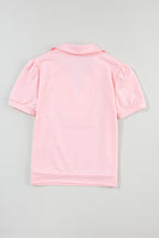 Johnny Collar Short Sleeve T-shirt