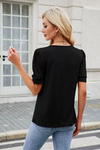 Round Neck Short Sleeve T-Shirt
