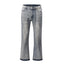 Men's Frayed Hem Bootcut Jeans