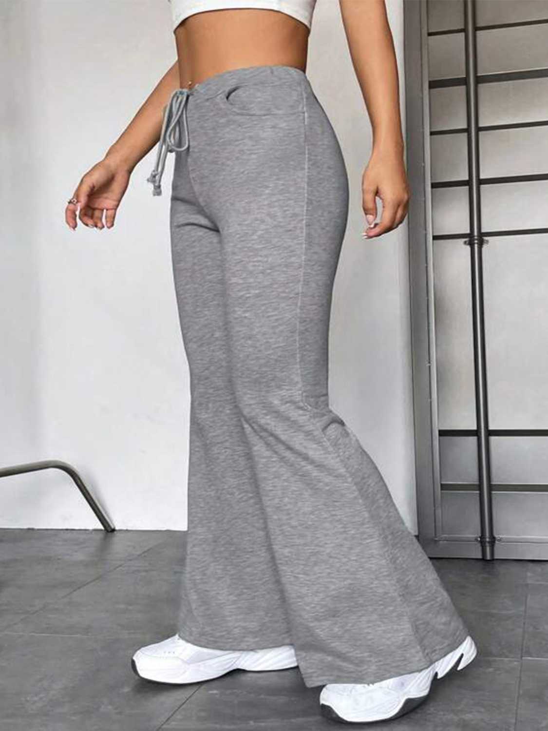 Drawstring Sweatpants with Pockets - felvior