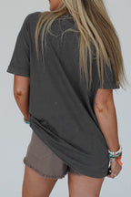 YALL Cowboy Boots Graphic Short Sleeve T-Shirt