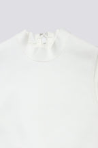 Rhinestone Tassel Hem Bodycon Dress