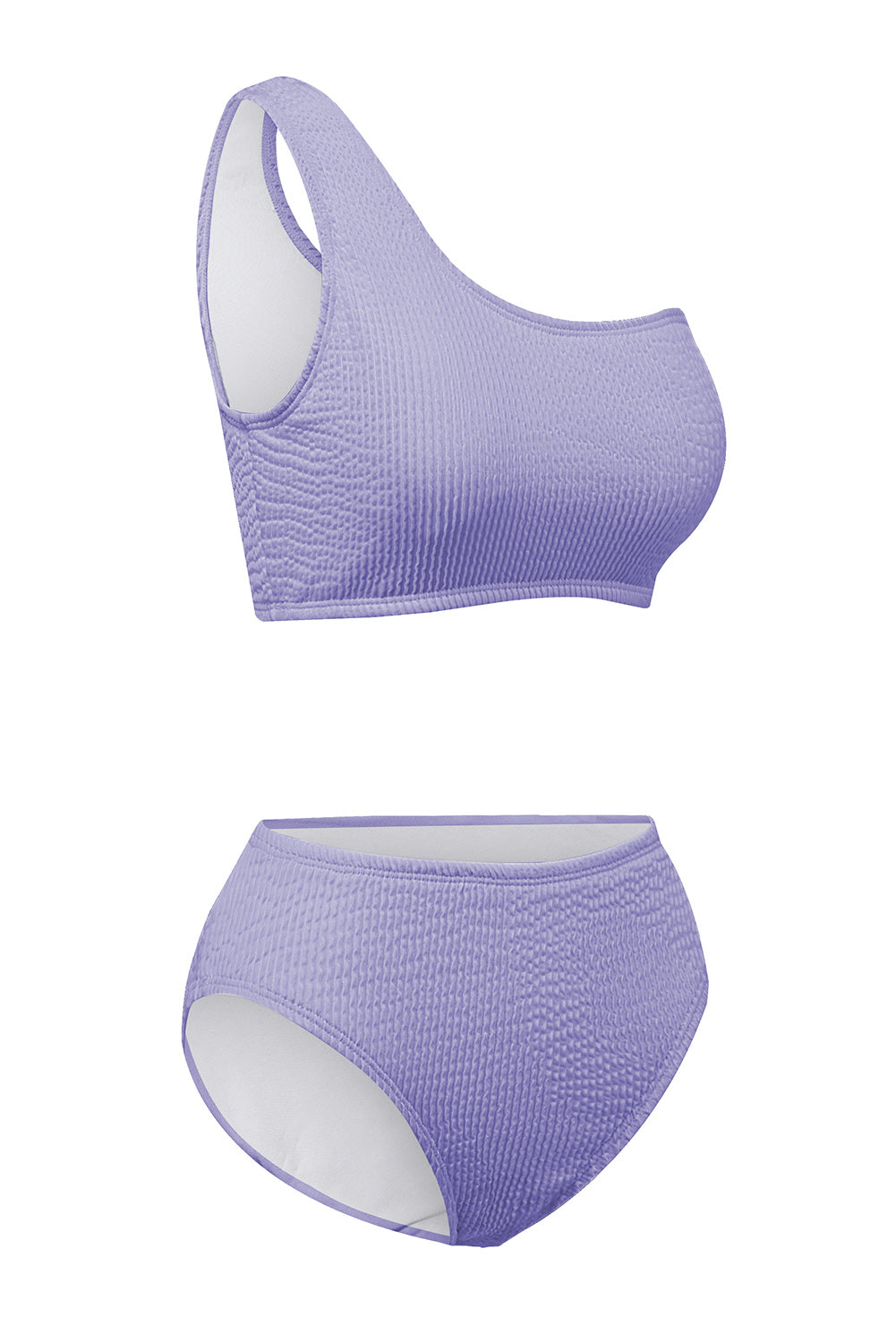 Single Shoulder Bikini Set - felvior