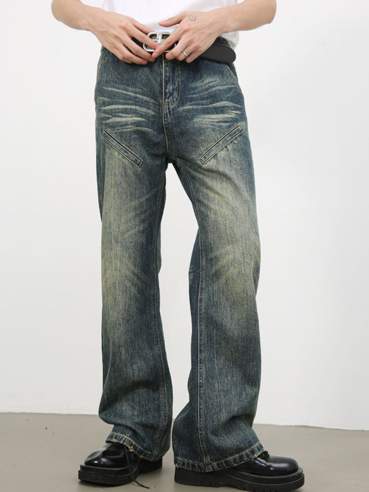 Men's Loose Fit Jeans - felvior