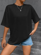 Round Neck Short Sleeve T-Shirt