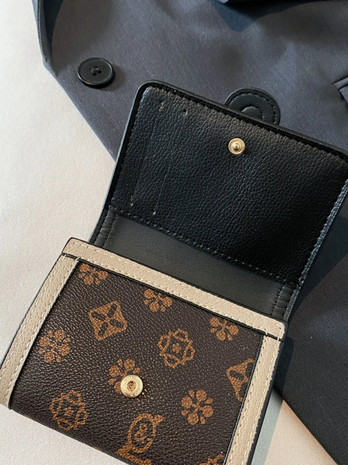Printed PU Leather Wallet Secondary image
