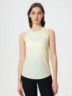 Millennia Cutout Back Round Neck Active Tank