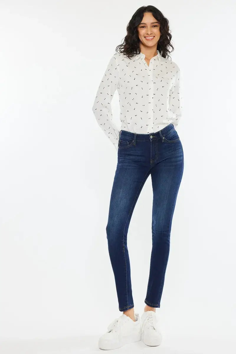Kancan Mid Rise Super Skinny Jeans Hauptbild