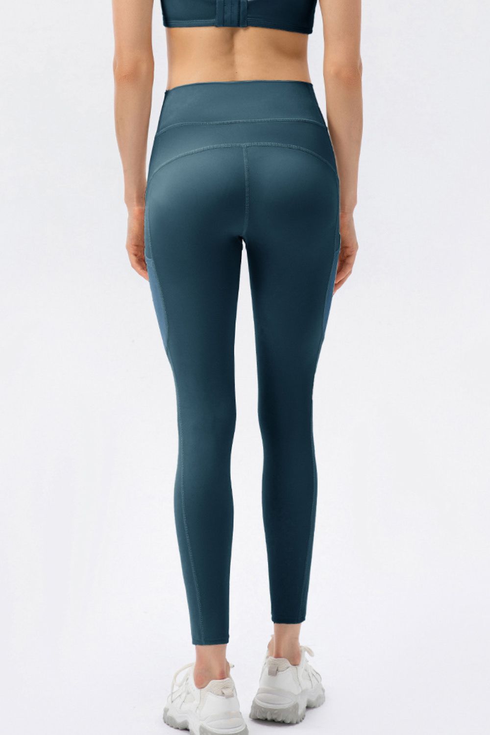 High Waist Slim Fit Long Sports Pants - felvior