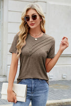 Round Neck Short Sleeve T-Shirt