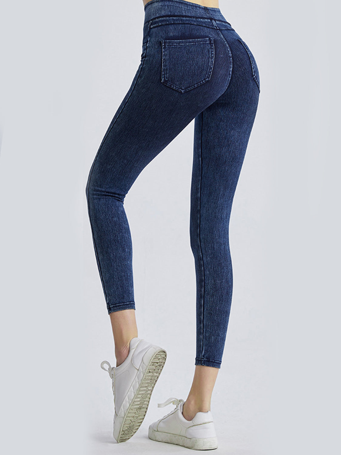 Wide Waistband Sports Leggings - felvior