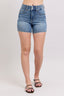Judy Blue Full Size High Rise Tummy Control Denim Shorts Plus Size