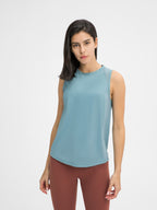 Millennia Cutout Back Round Neck Active Tank