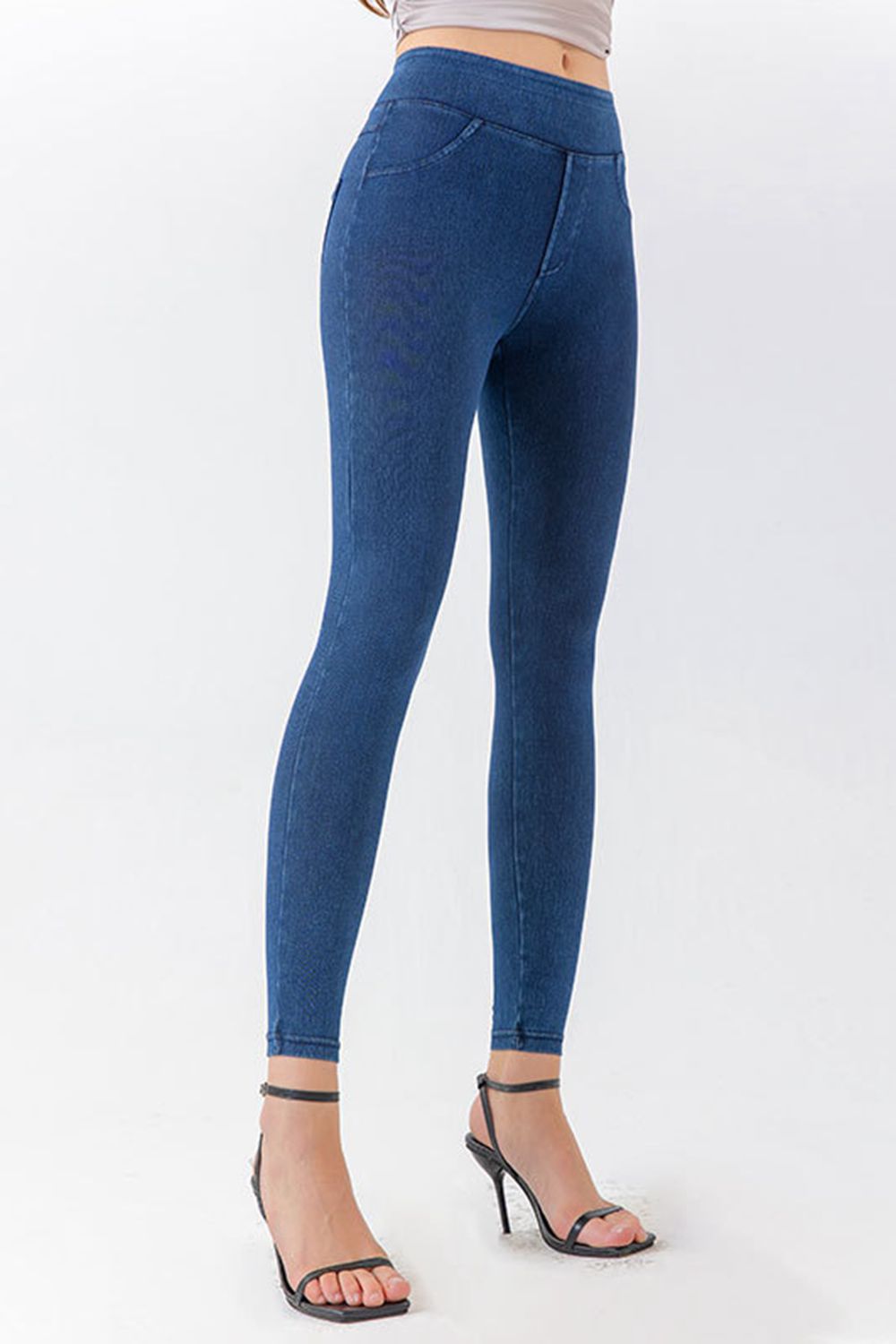 High Waist Skinny Jeans - felvior