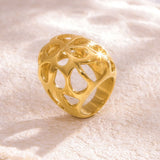 Stainless Steel Cutout Ring - felvior