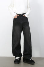 Men's Wide Leg Jeans with Pockets