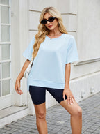 Round Neck Short Sleeve T-Shirt