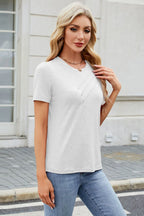 Round Neck Short Sleeve T-Shirt