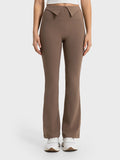 Millennia Wide Waistband Bootcut Sport Pants - felvior