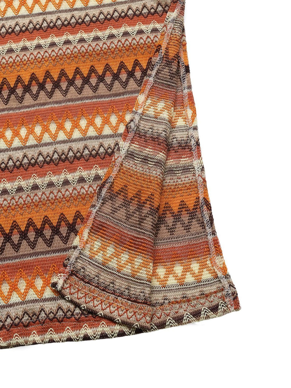 Perfee Side Slit Contrast Sleeveless Midi Tank Dress