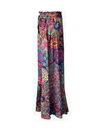 Printed Maxi Skirt with Pockets