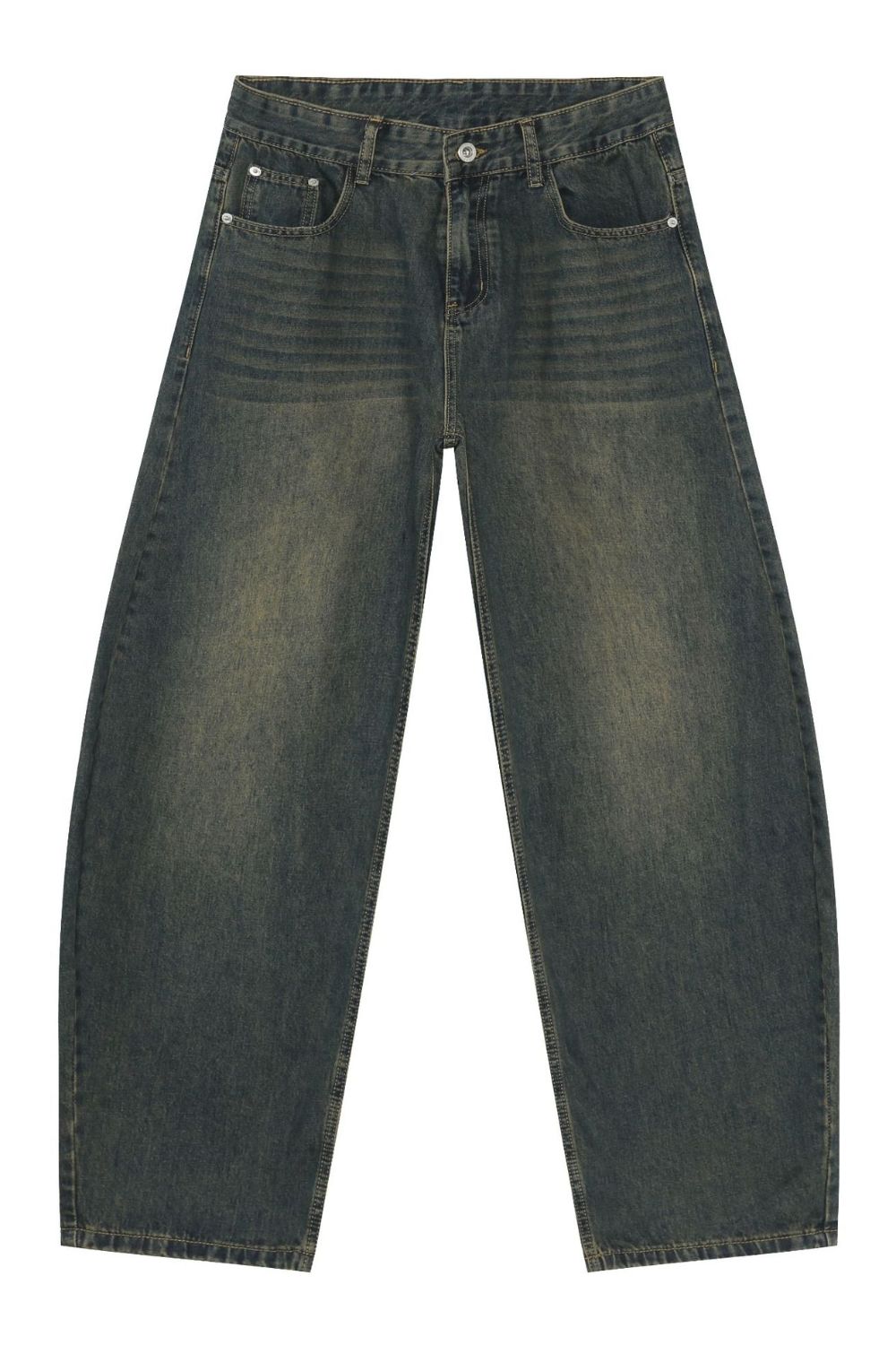 Men's Wide Leg Jeans - felvior