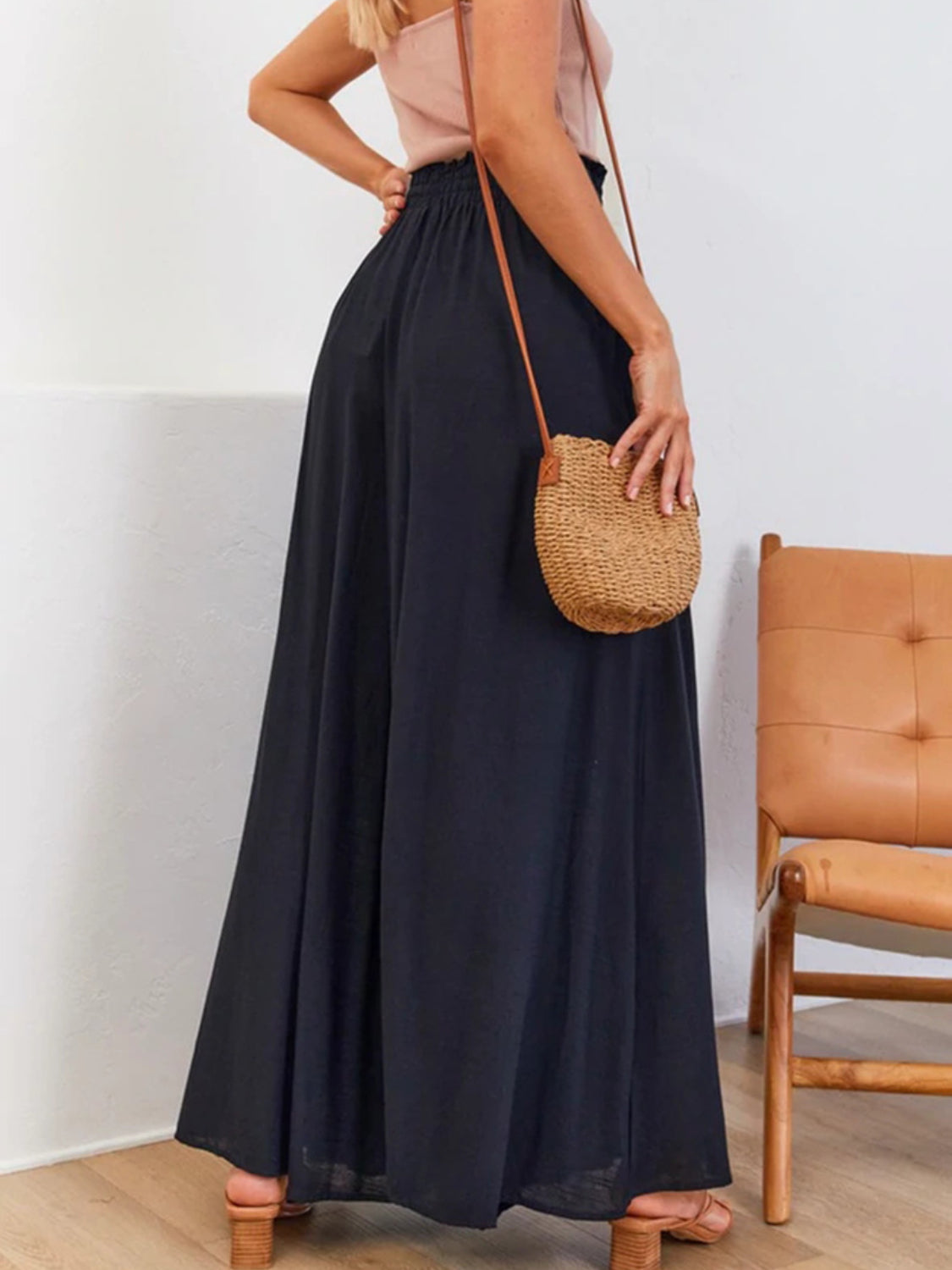 High Waist Wide Leg Pants - felvior