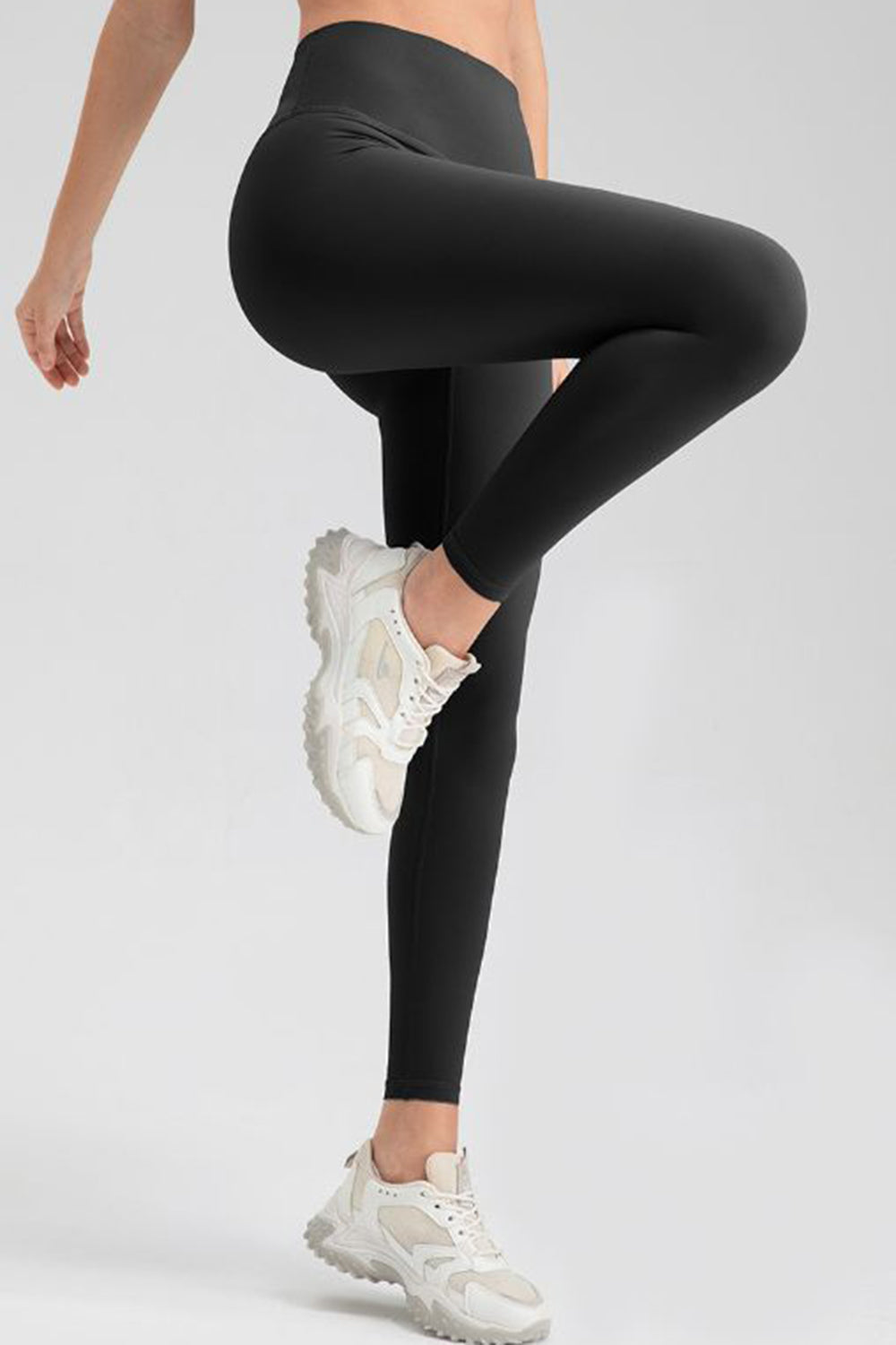 Wide Waistband Sport Leggings - felvior