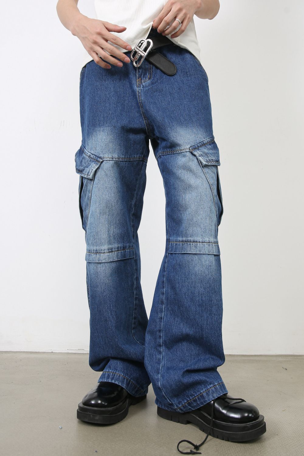 Men's Baggy Jeans with Pockets Zweitbild