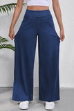 Wide Leg Jeans with Pockets - felvior