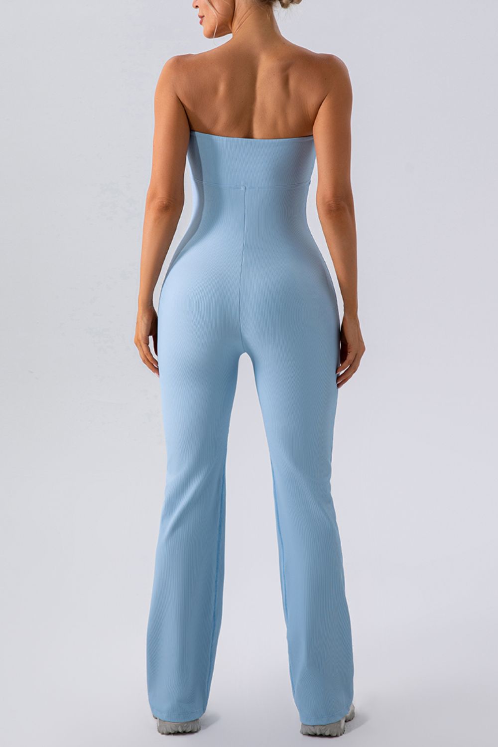 Sleeveless Straight Active Jumpsuit - felvior